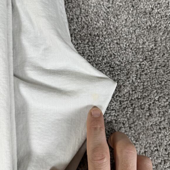 Polo Ralph Lauren Jeans Mens 38x30 White Chalk Slim Straight Denim Preppy - Picture 13 of 14